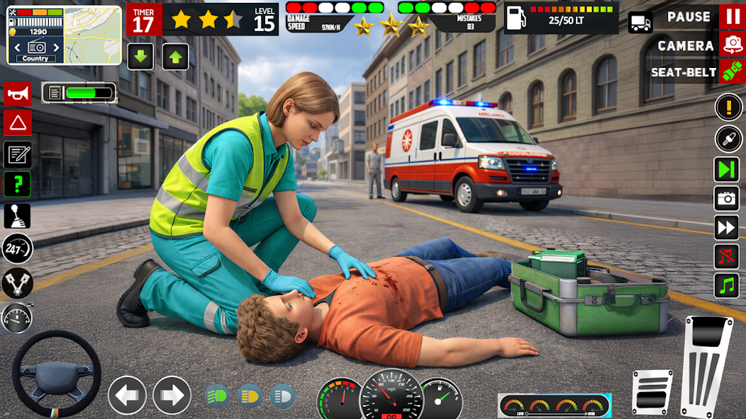 Ambulance Driving Simulator Cover 2