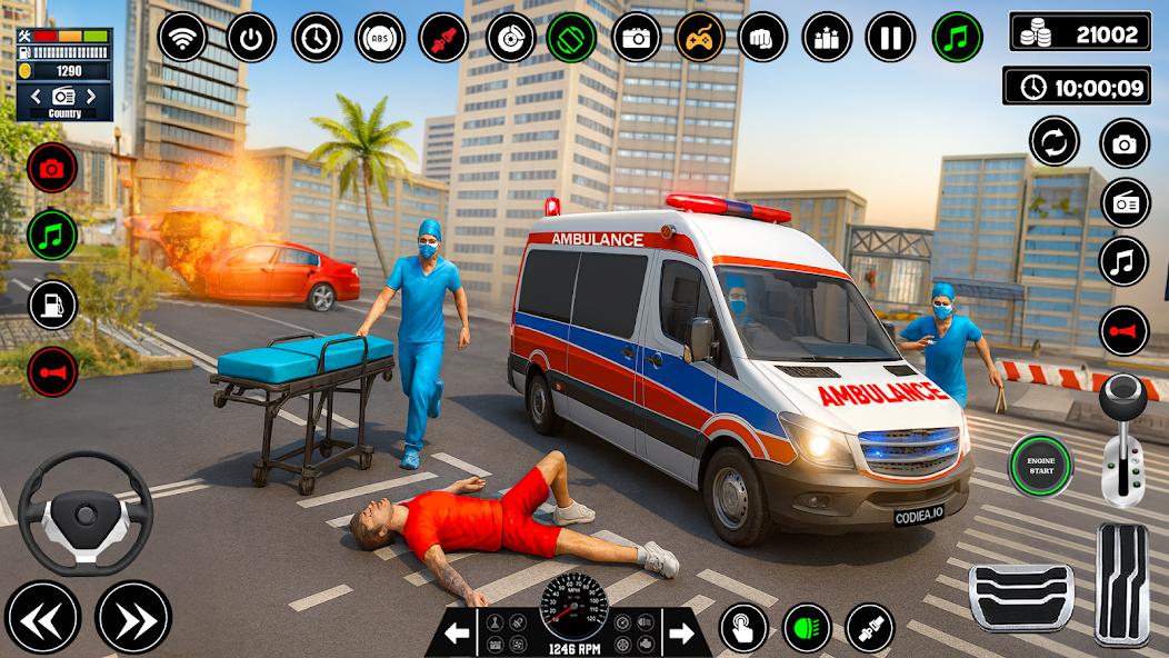 Ambulance Driving Simulator Cover 4