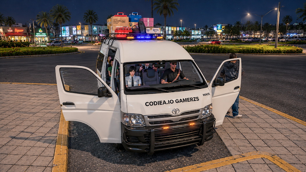 Dubai Van Driving Van Games 3D Cover 1