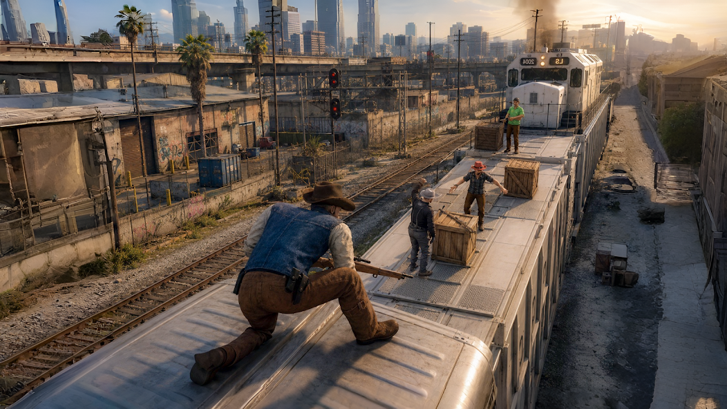 Train Survival City Train Game Cover 5